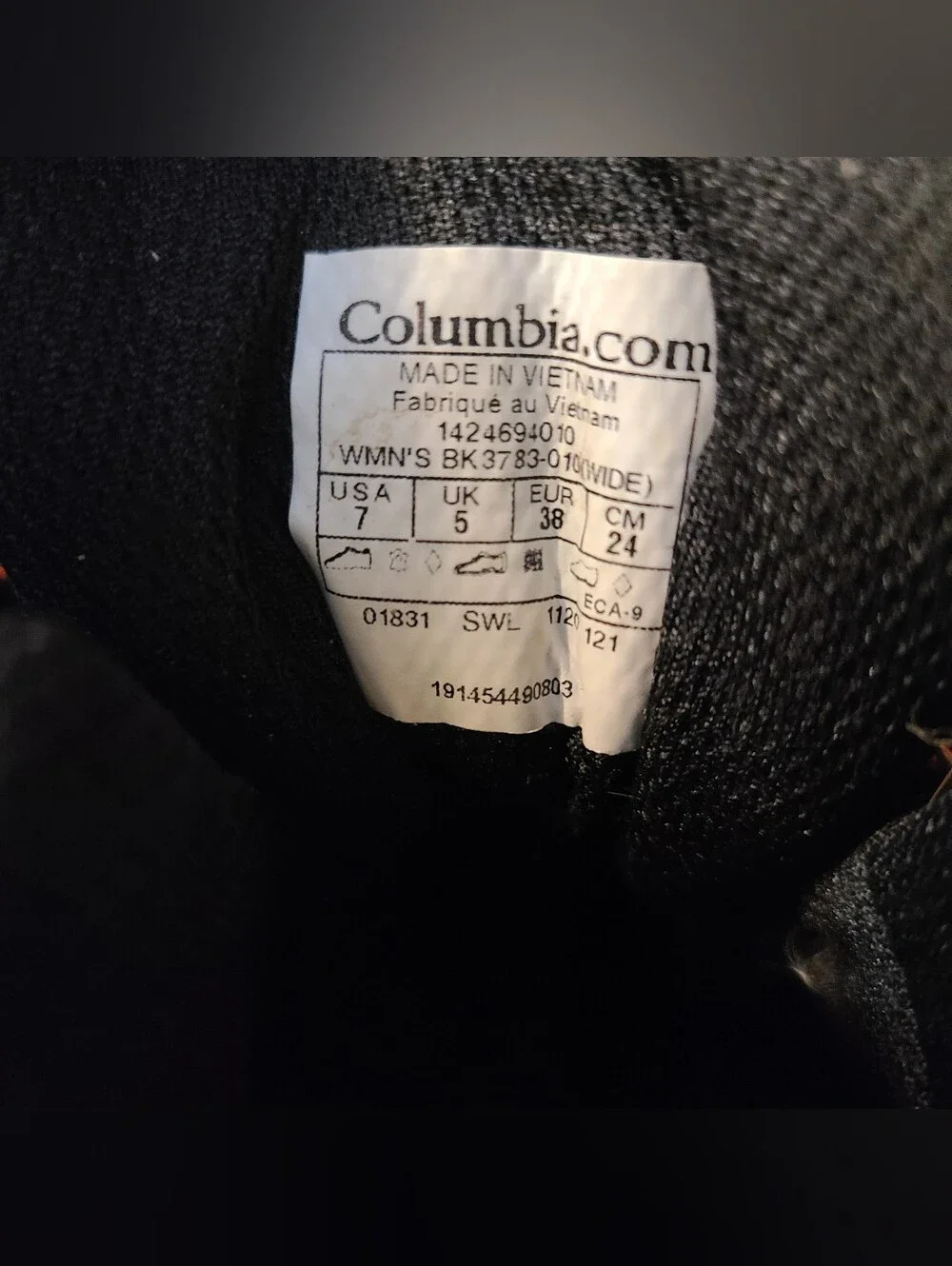 Columbia Women's Newton Ridge Plus Waterproof Hiking Boots - Black - Size 7 Wide